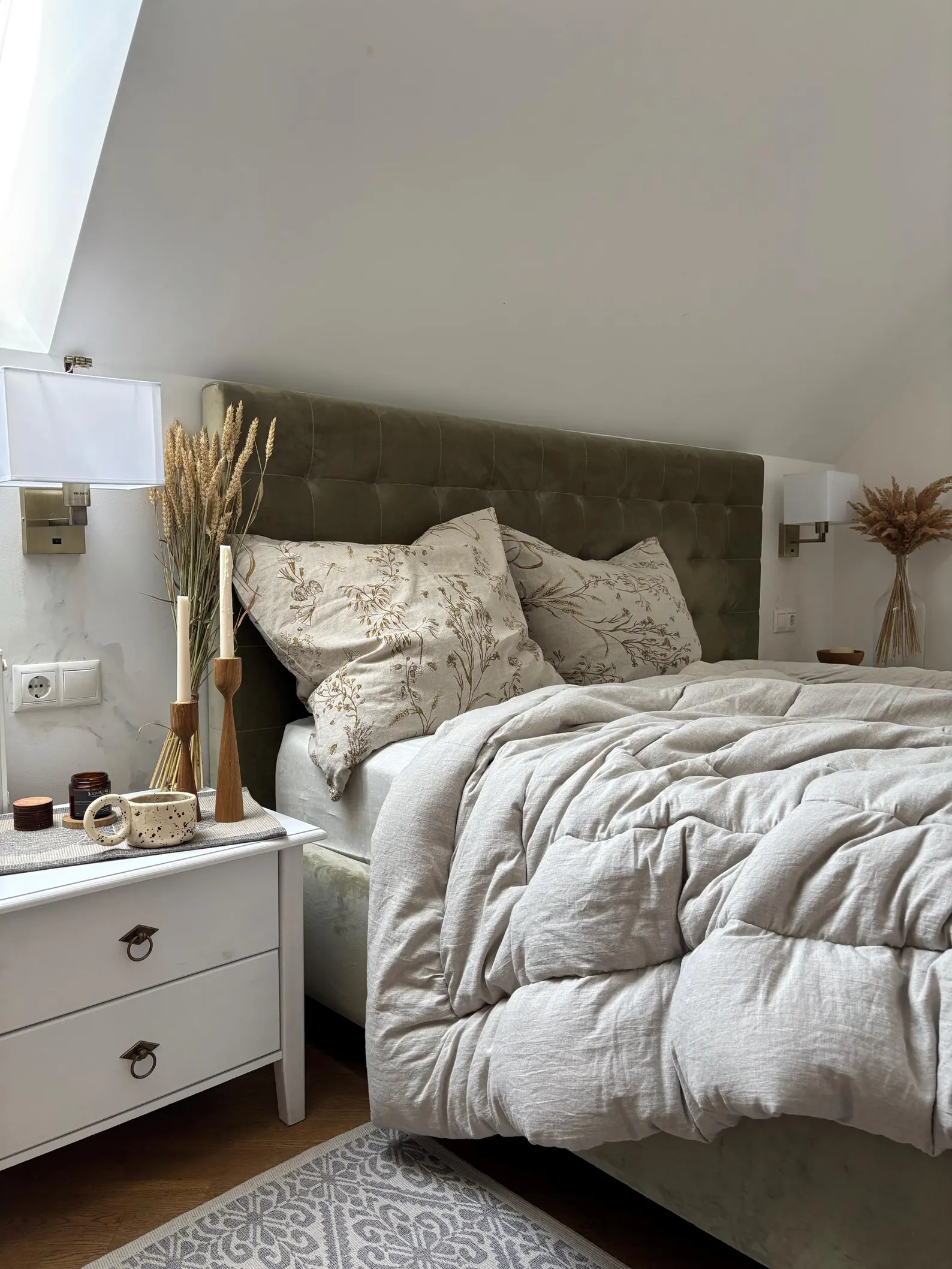 100% Linen Bed Blanket: Stonewashed Flax Coverlet, All Sizes